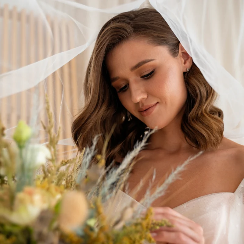 Maquillaje de novia en tendencia para el 2025.