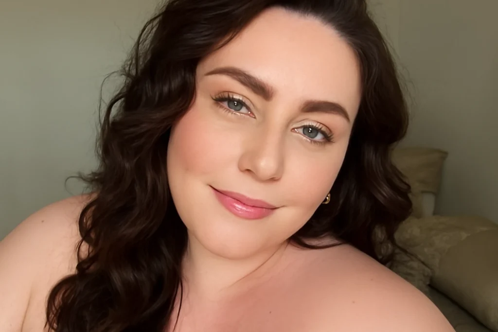 Chica con cejas perfectas, cuidadas y depiladas acorde a tu tipo de rostro
