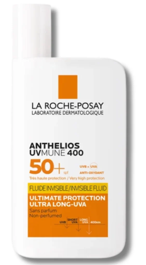 Protector solar facial para piel normal La Roche-Posay Anthelios UVMune 400 SPF 50
