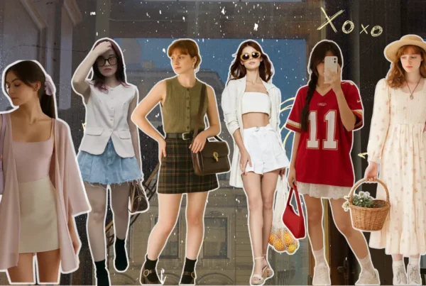 moodboard de estilos y outfits para tendencia verano 2025