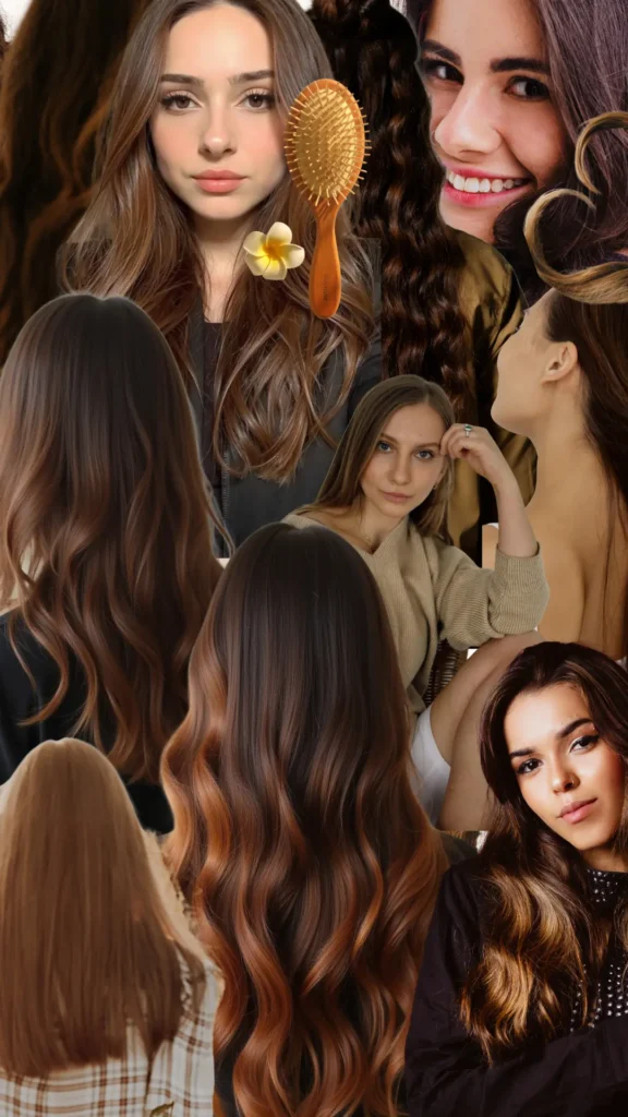 Tintes de pelo fáciles de mantener como chocolates y castaños naturales