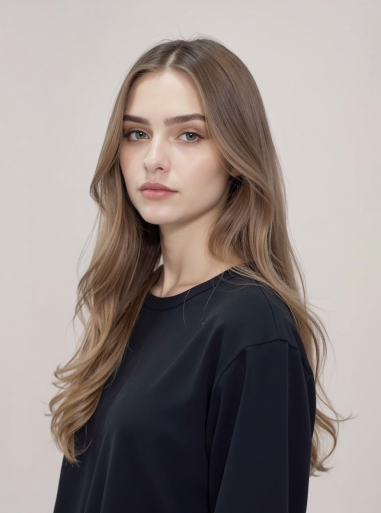Corte de pelo en capas cabello fino/lacio