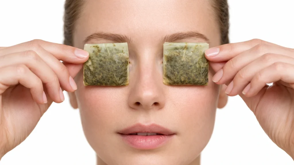 Compresas para aliviar la hinchazón de los ojos