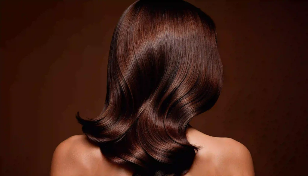 Cabello brillante con color de pelo bien elegido según piel y ojos