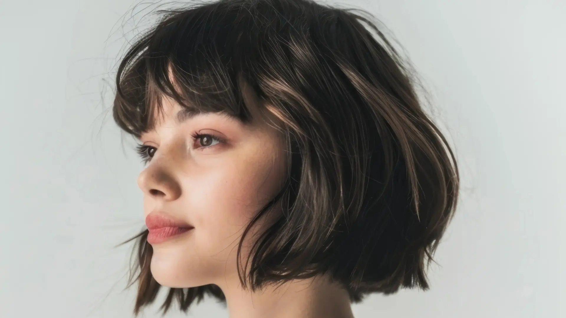 Corte moderno con tintes en cabello corto ideal para un look actual y en tendencia