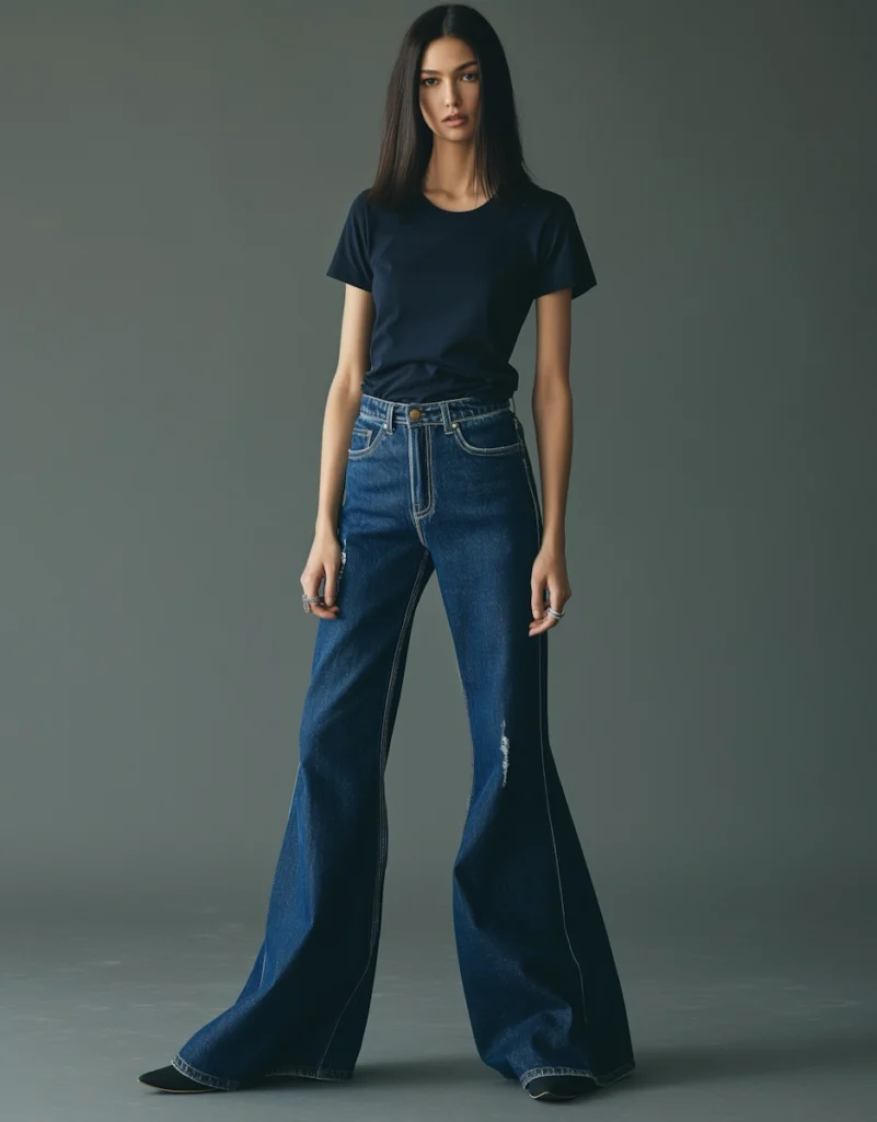 Look casual utilizando jeans mujer