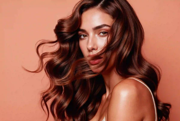 Melena larga con color de pelo en armonía con ojos y tono de piel