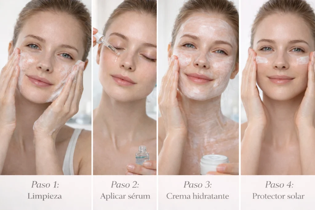 Pasos para una limpieza facial