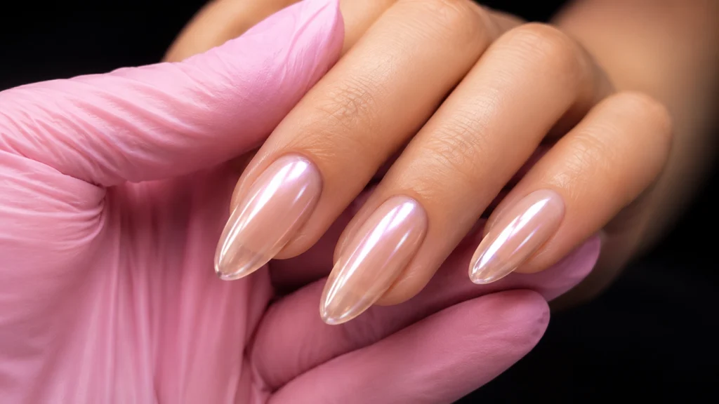 Glass nails