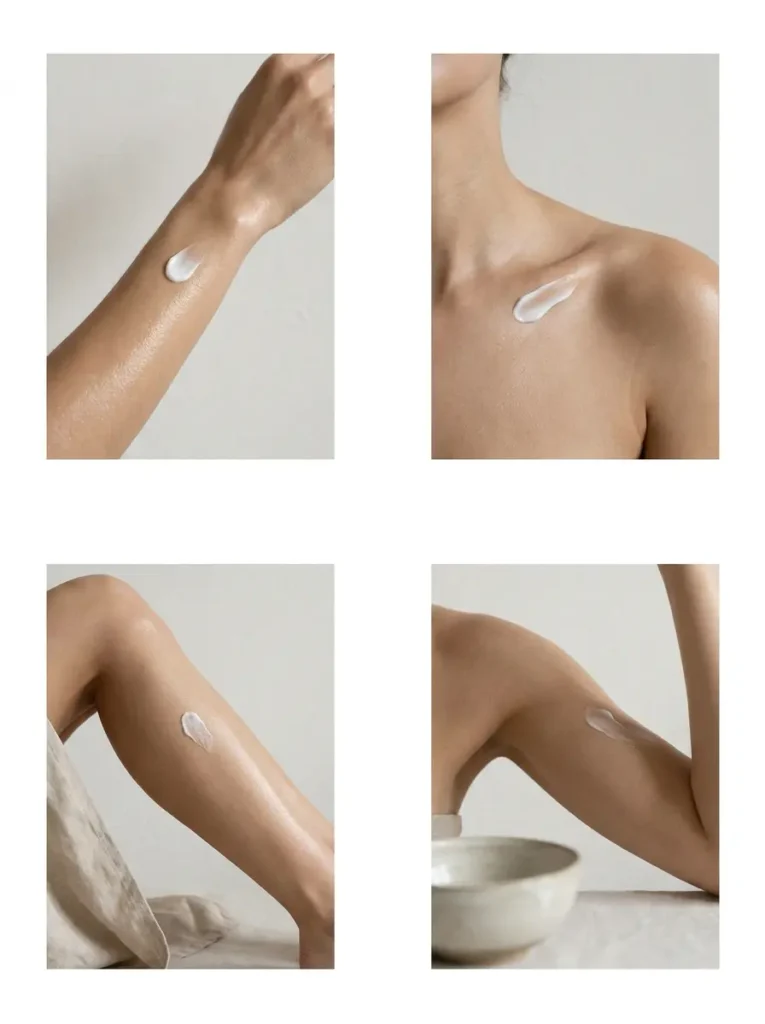 Diferentes zonas del cuerpo donde se puede aplicar crema depilatoria de forma segura