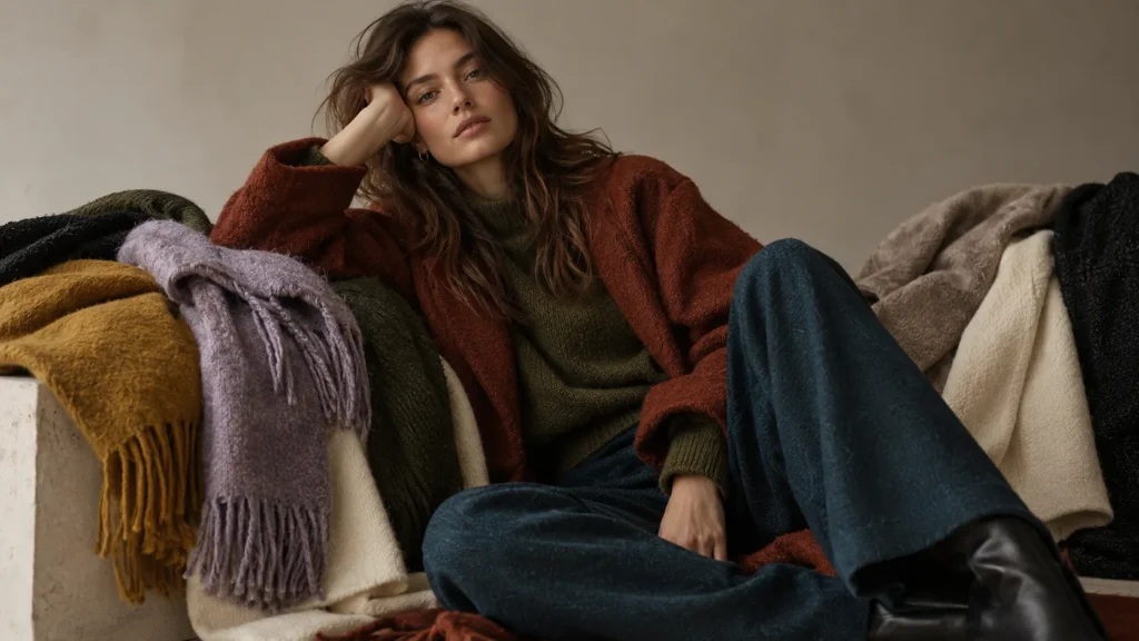 Colores tendencia otoño-invierno 2026-2027 en prendas de temporada